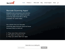 Tablet Screenshot of berrywing.com